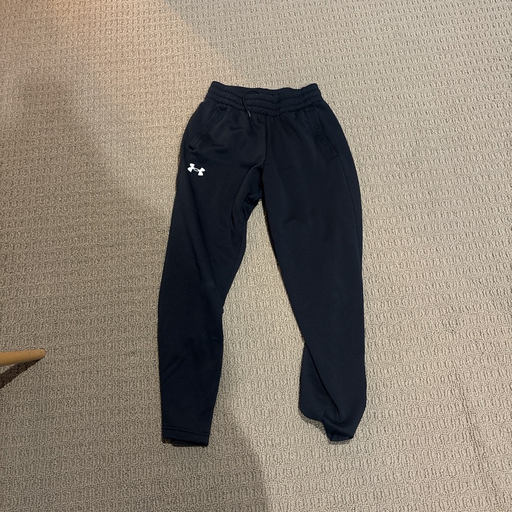 Under Armour men’s small fleece Black Joggers